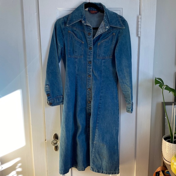 Landlubber denim dress sale
